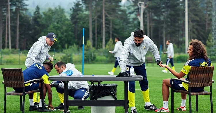 Fenerbahçe de futbolcular laktat testinden geçti!
