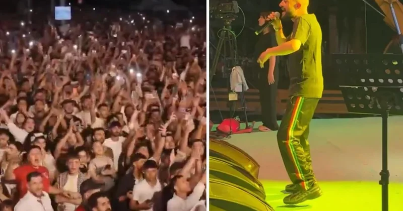 Kürt rapçi Serhado, Diyarbakır da konser verdi