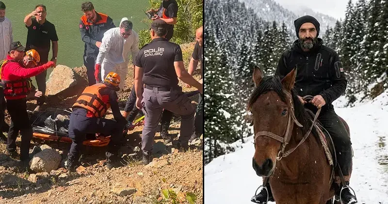 Dereye düşen kamyonette kaybolan oğlunun cansız bedenine ulaşıldı; baba aranıyor