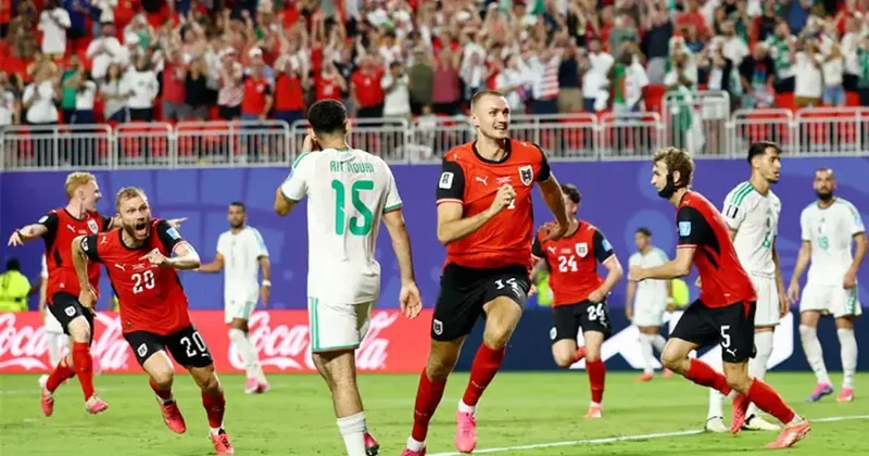 Gol düellosunda kazanan çıkmadı! İran ı etkileyen sonuç Cezayir Avusturya maç sonucu: 3 3