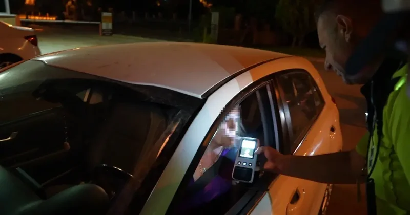 Alkollü sürücüye ceza: Ehliyetine el kondu