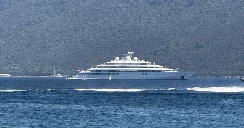 150 milyon dolarlık yüzen saray Bodrum’da