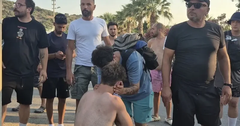 Bodrum da dizi seti görevlileri ile market çalışanları kavga etti: 1 yaralı, 6 gözaltı