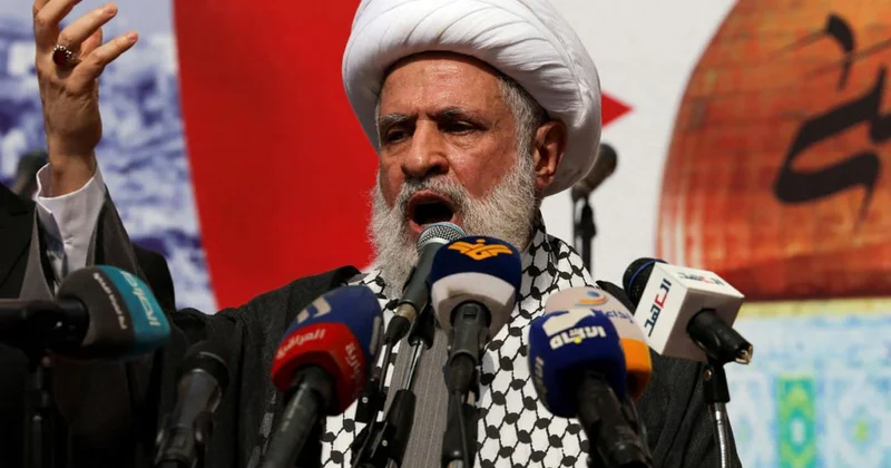 Hizbullah lideri Kasım: Çerçeve anlaşması yok hükmünde ve aşağılayıcıdır