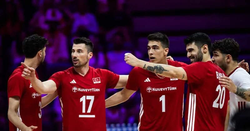 A Milli Erkek Voleybol Takımı, Arjantin karşısında geri döndü!