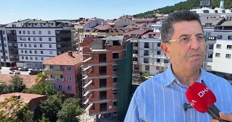 Çekmeköy de bir binanın eğri durduğu iddiasına ilişkin konuşan Belediye Başkanı Çerkez: Herhangi bir olumsuzluk görülmüyor