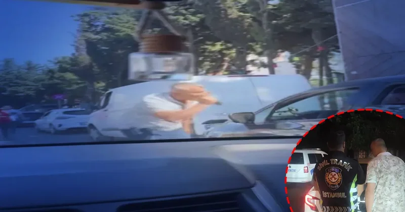 Beylikdüzü nde trafikte dehşet saçmıştı! Görüntüler ortaya çıkınca 180 bin lira ceza kesildi: O anlar kamerada