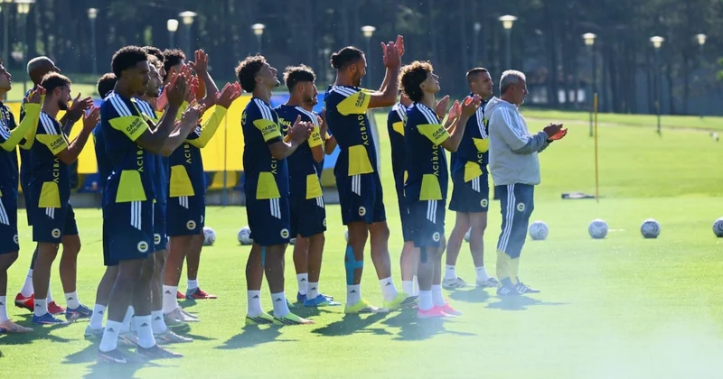 Fenerbahçe de coşkulu antrenman Sözcü Gazetesi