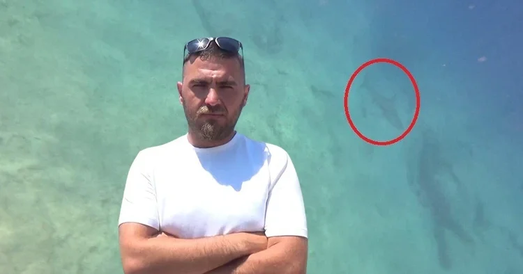 Deniz altında karşılaştı, tek hamlesi ile kaçırdı O görüntüler için açıklama yaptı: Çoğu kişi yanlış anladı, tedirgin olmanıza gerek yok
