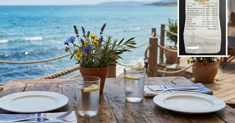 Çeşme de araba fiyatına adisyon