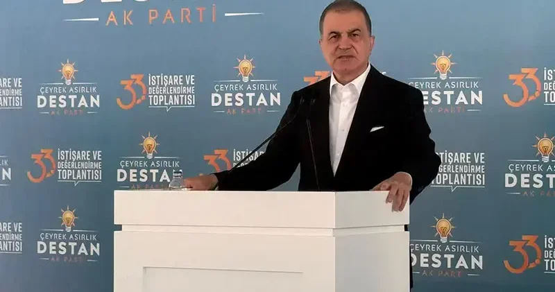 Ömer Çelik: Terörsüz Türkiye hedefi için adım atmaya devam ediyoruz