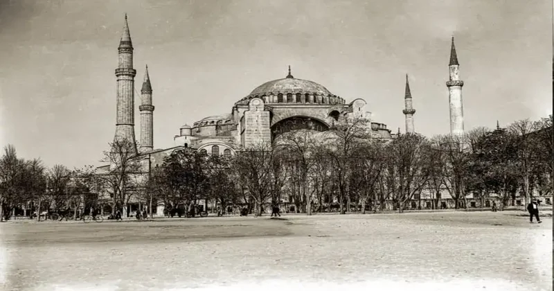 Ayasofya nın ilk kez günyüzüne çıkan kareleri