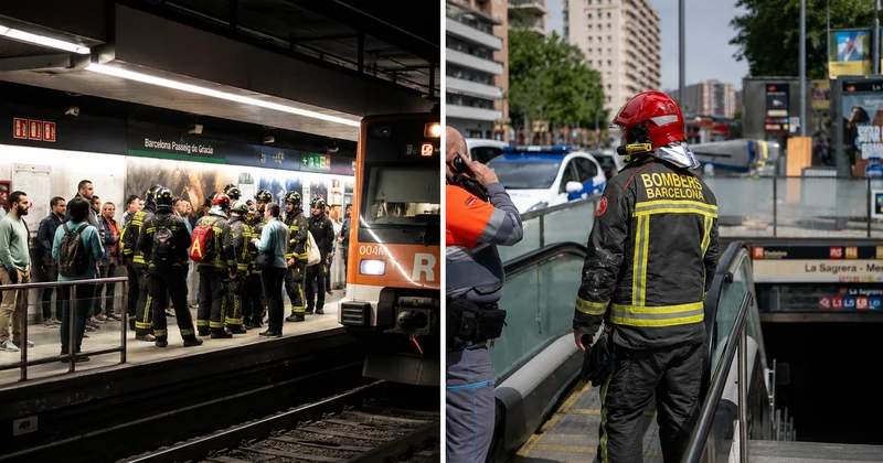 Barcelona Metro Yangını: 39 Yaralı