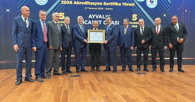 Ayvalık Ticaret Odası nın hizmet kalitesi 4. kez tescillendi Balıkesir Haberleri Habertürk Yerel Haberler