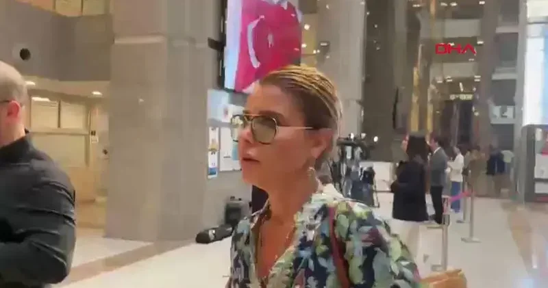 Ahbap Derneği soruşturmasında Gülben Ergen ifade vermek için adliyeye geldi: İyilikten maraz doğar