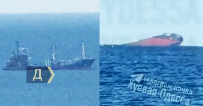 Füzelerle vurulan Türk gemisi battı: Çok sayıda ölü