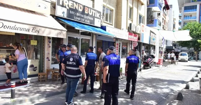 İncirliova da kaldırım işgaline geçit yok Uymayanlara cezai işlem uygulanacak Aydın Haberleri Habertürk Yerel Haberler