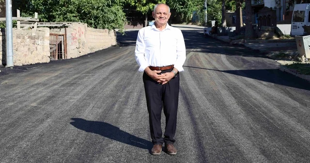 Yahyalı Belediyesi nden 50 milyon TL lik ulaşım yatırımı 100. Yıl Mahallesi nde sıcak asfalt seferberliği başladı Kayseri Haberleri Habertürk Yerel Haberler