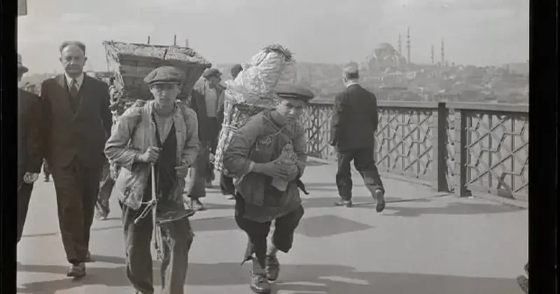 İsveçli fotoğrafçının arşivinden 79 yıl önceki nostaljik İstanbul kareleri