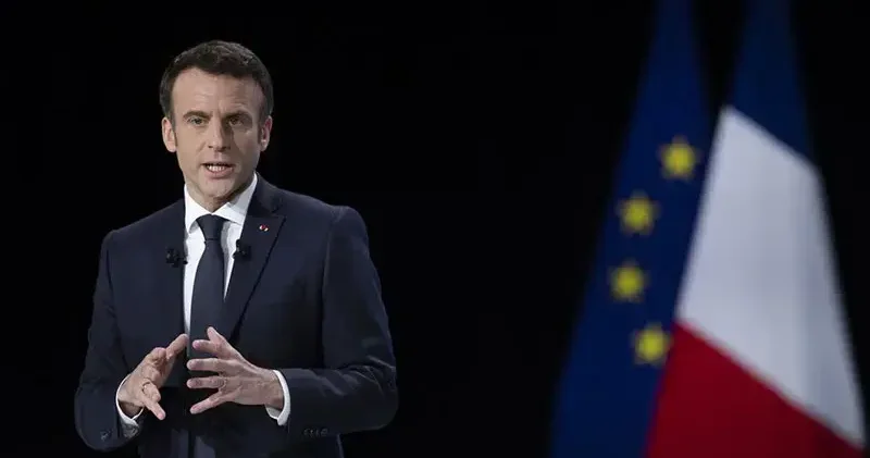 Macron: Benzeri görülmemiş bir yangınla karşı karşıyayız