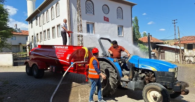 Hayırsever vatandaş bağışladı: Köylüler, itfaiye gelene kadar yangınlara kendileri müdahale edecek Çorum Haberleri Habertürk Yerel Haberler