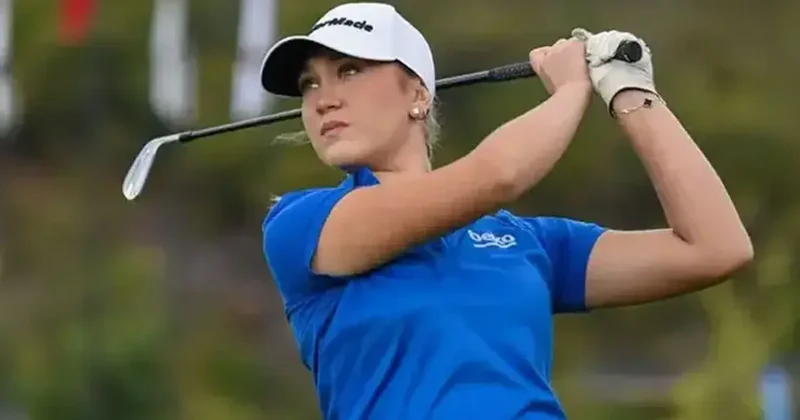 Milli golfçü Deniz Sapmaz bir ilki başardı Spor Haberleri