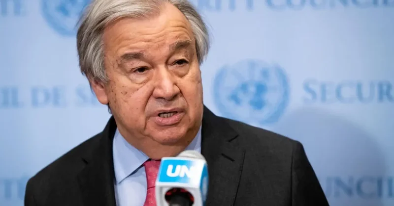BM Genel Sekreteri Guterres ten İsrail e Suriye mesajı