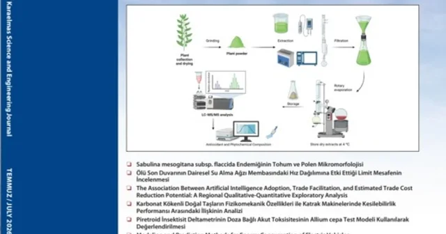 Karaelmas Fen ve Mühendislik Dergisi nin 2 nci sayısı yayımlandı Zonguldak Haberleri Habertürk Yerel Haberler