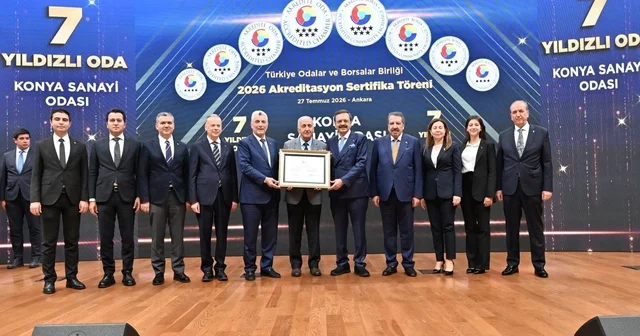 KSO, 7 yıldızlı hizmet veren Türkiye deki tek sanayi odası oldu Konya Haberleri Habertürk Yerel Haberler