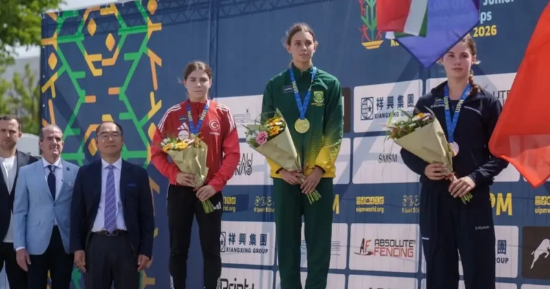 Milli sporcumuz dünya ikincisi