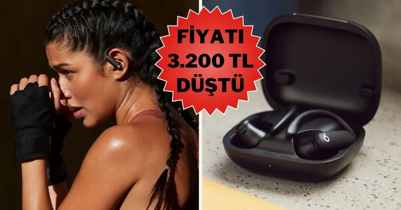 Spor ve günlük yaşamda maksimum performans Powerbeats kulaklık indirimde