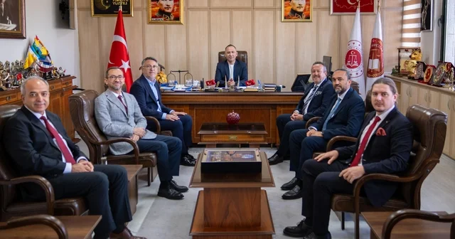 Denizli OSB Yönetimi, Denizli ye yeni atanan Cumhuriyet Başsavcısına hayırlı olsun ziyaretinde bulundu Denizli Haberleri Habertürk Yerel Haberler