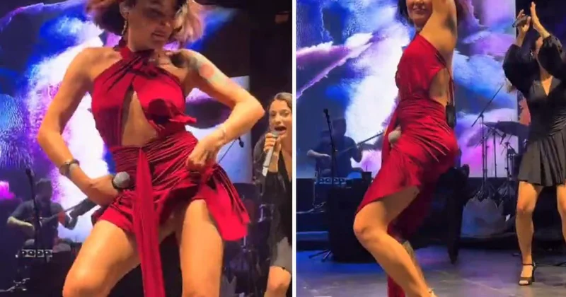 Melek Mosso ya Seren Serengil den olay sözler: Sadece şarkı söyle