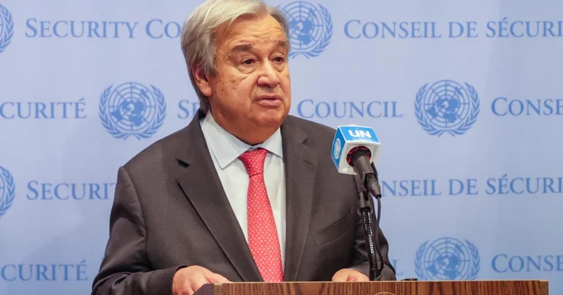 BM Genel Sekreteri Guterres, Batı Şeria daki İsrailli işgalcilerin saldırılarını kınadı