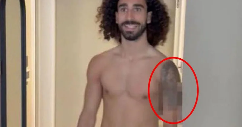 Sakın eşi görmesin! Cucurella nın koluna dövmesini yaptırdığı isim bomba