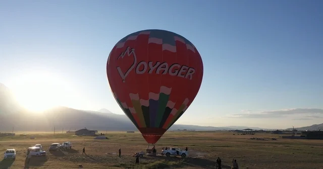 Terörden arındırılan Ağrı Dağı nda balon turizmi başlıyor Ağrı Haberleri Habertürk Yerel Haberler