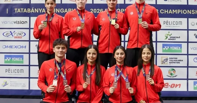 Türkiye, Avrupa Gençler Badminton Şampiyonası nda 2 altın, 2 bronz madalya kazandı Erzincan Haberleri Habertürk Yerel Haberler
