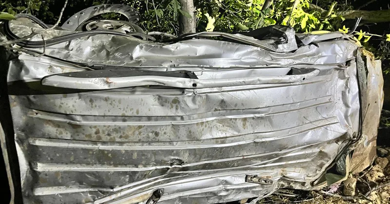 Bingöl de hafif ticari araç 600 metrelik uçuruma yuvarlandı: 4 ölü, 5 yaralı