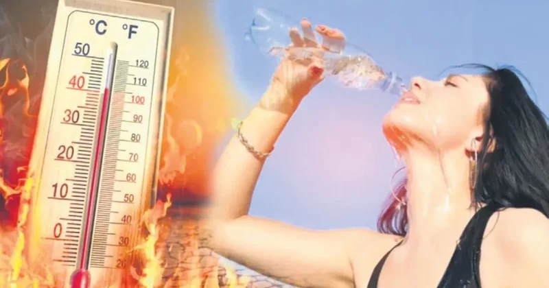 Aşırı sıcaklar 33 sağlık sorununa neden oluyor