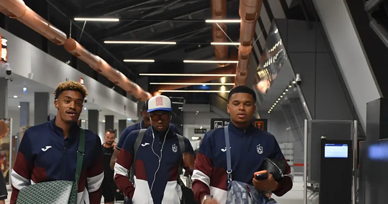 Trabzonspor kafilesi Trabzon a geldi