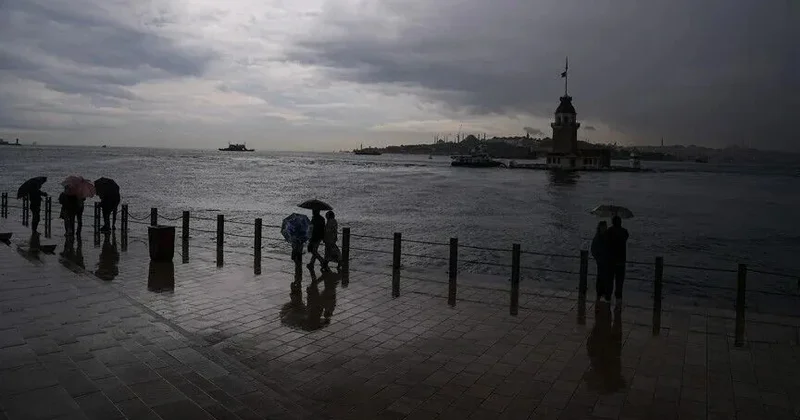 Meteorolojiden İstanbul için gök gürültülü sağanak uyarısı