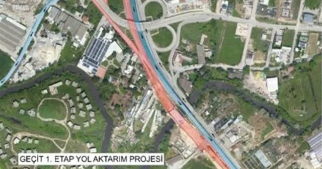Bursa da Geçit Köprüsü bağlantı yollarında 15 günlük çalışma Bursa Haberleri Habertürk Yerel Haberler