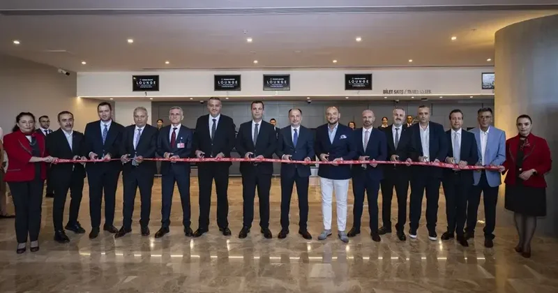 THY’nin Dalaman Havalimanı’ndaki İç Hat Özel Yolcu Salonu hizmete açıldı