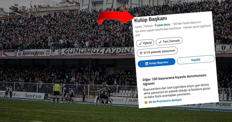Bir dönem Süper Lig deydi... 60 yıllık kulüp Başkan arıyoruz dedi! 500 kişi başvurdu Sözcü Gazetesi