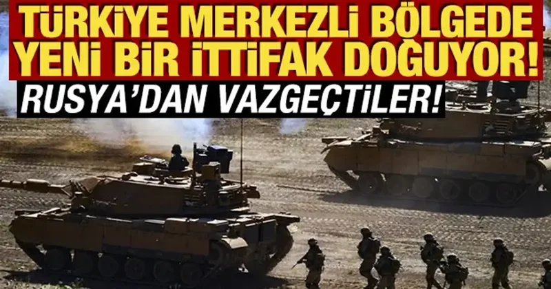 Rusya dan vazgeçtiler! Türkiye merkezli bölgede yeni bir ittifak doğuyor