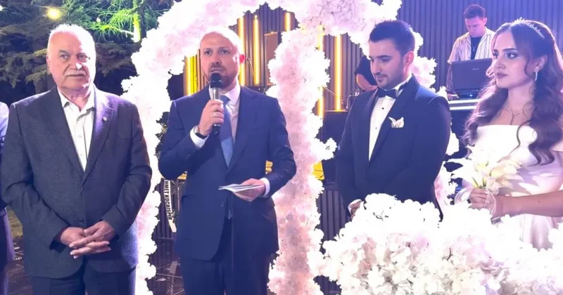 Bilal Erdoğan nikah şahidi oldu