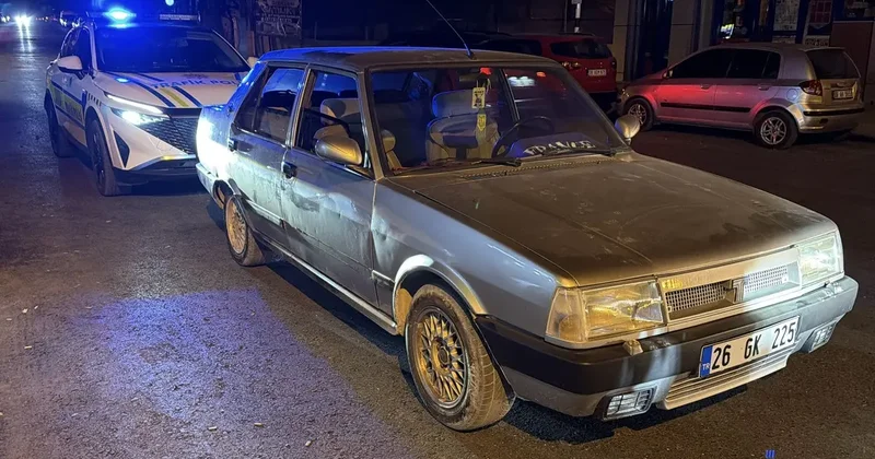 Eskişehir de alkollü aday sürücünün ehliyeti iptal edildi