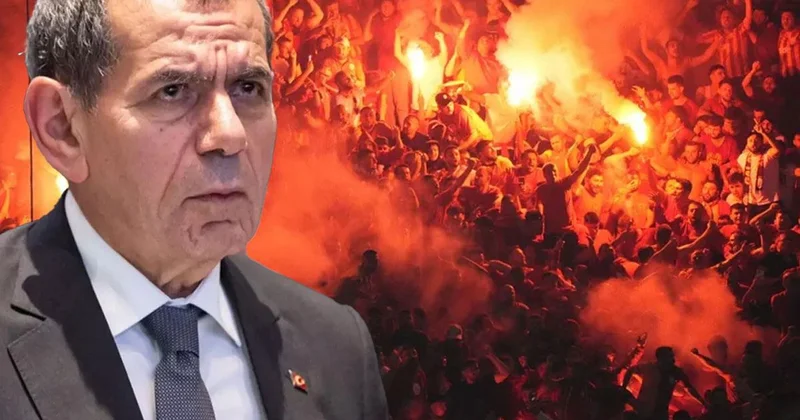Galatasaray taraftarından Dursun Özbek e hayatının şoku