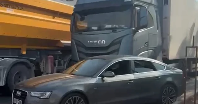 Trafikte tartıştığı TIR şoförüne taşla saldıran sürücüye 180 bin lira ceza Mersin Haberleri Habertürk Yerel Haberler