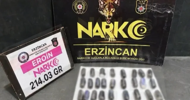 Mide ve bağırsaklarında 1 kilo 99 gram eroin taşıdılar Erzincan da uyuşturucu operasyonunda 4 şüpheli tutuklandı Erzincan Haberleri Habertürk Yerel Haberler